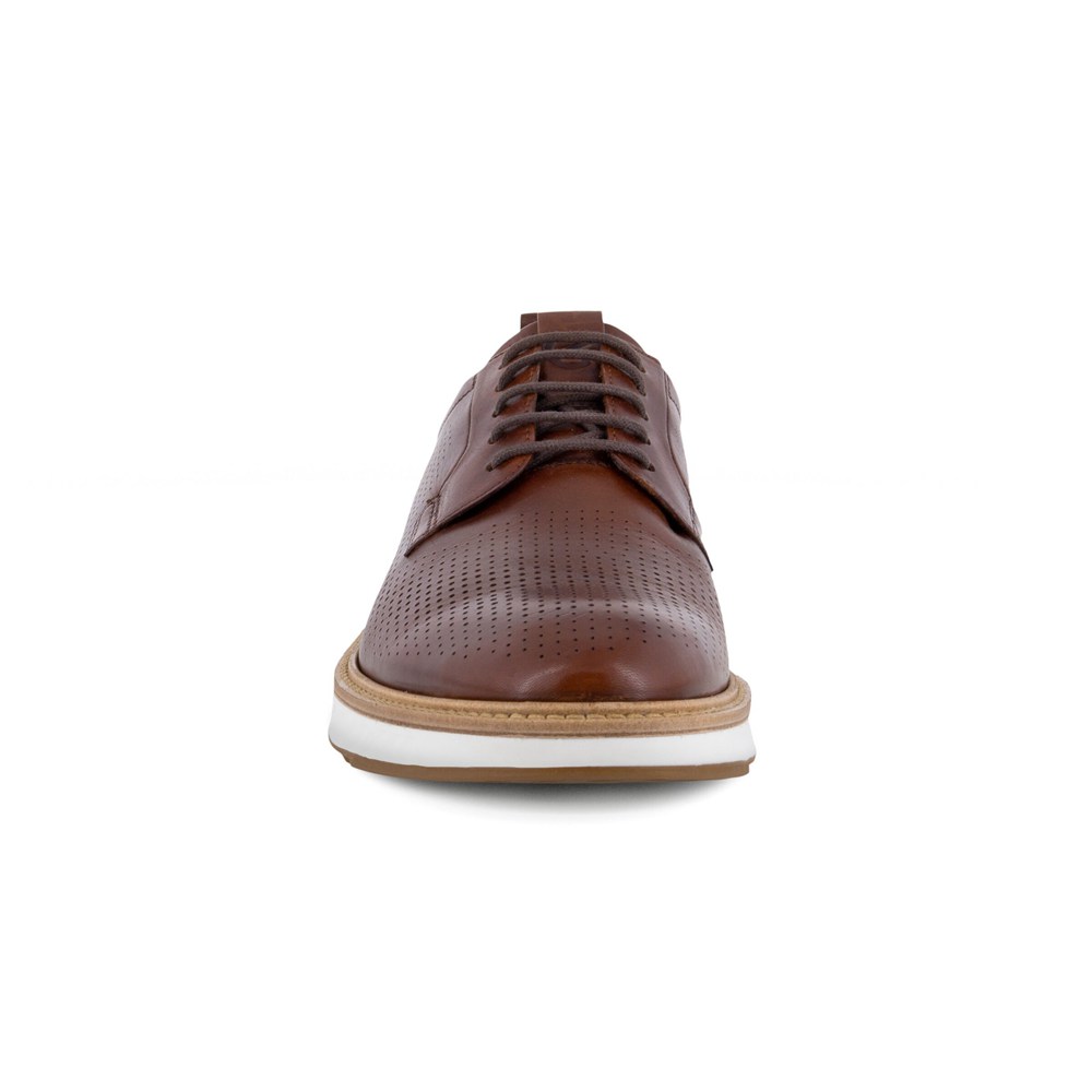 Zapatos Derby Hombre - ECCO St.1 Hybrid 5-Eyelet - Marrom - XEC897352